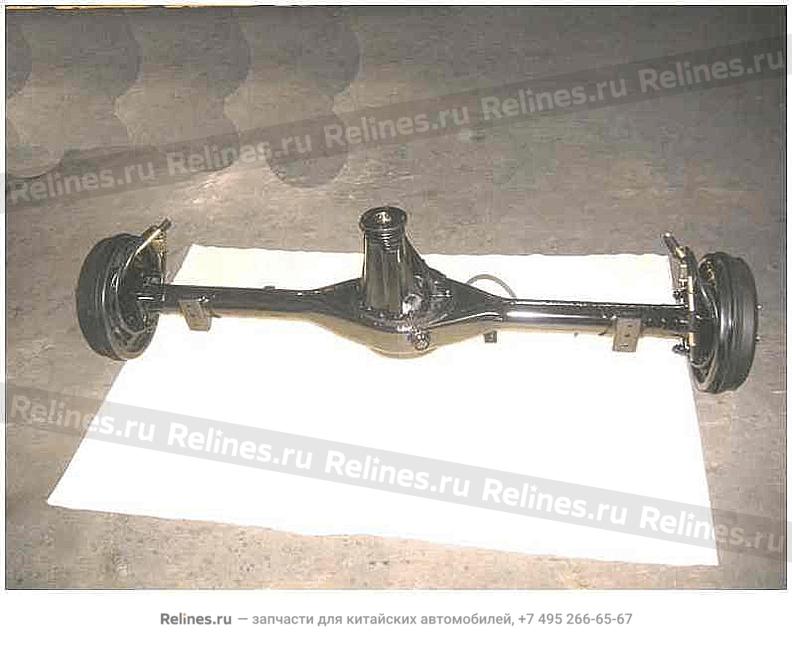 RR axle assy(floor parking brake)