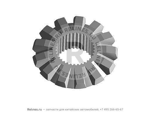 Шестерня дифференциала (КПП) (14 зубьев с наружней стороны, 25 с внутренней)
