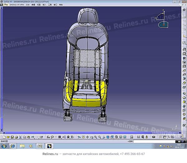 FR seat - 69008***Z08AD