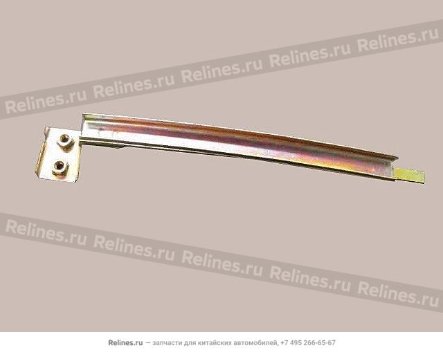 RR section assy-fr door glass LWR rail L