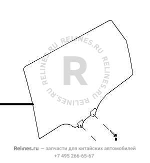 Glass assy,RH RR door - 62032***Y00A