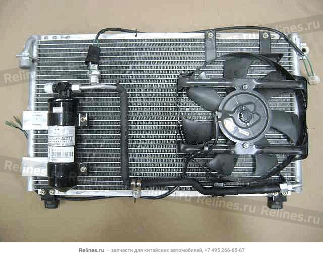 Condenser assy(w/elec fan) - 8105***B10