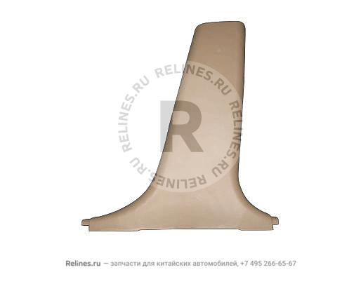 Trim board-b pillar RH LWR