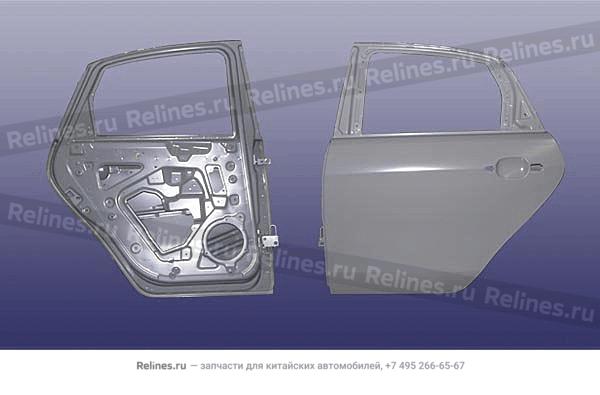 Дверь задняя левая - J42-6***10-DY