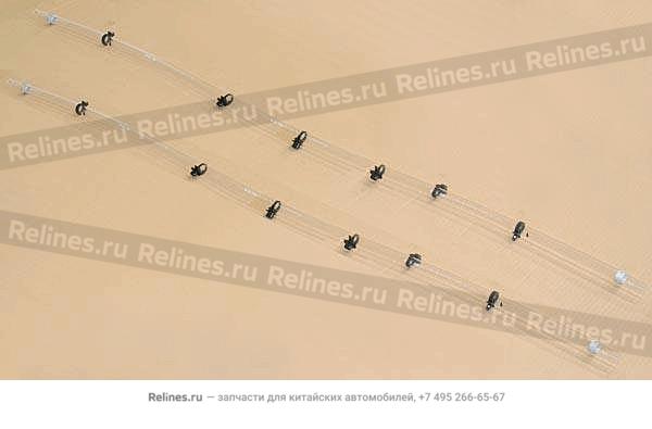 FR guide pipe rh-sunroof - T21-***520