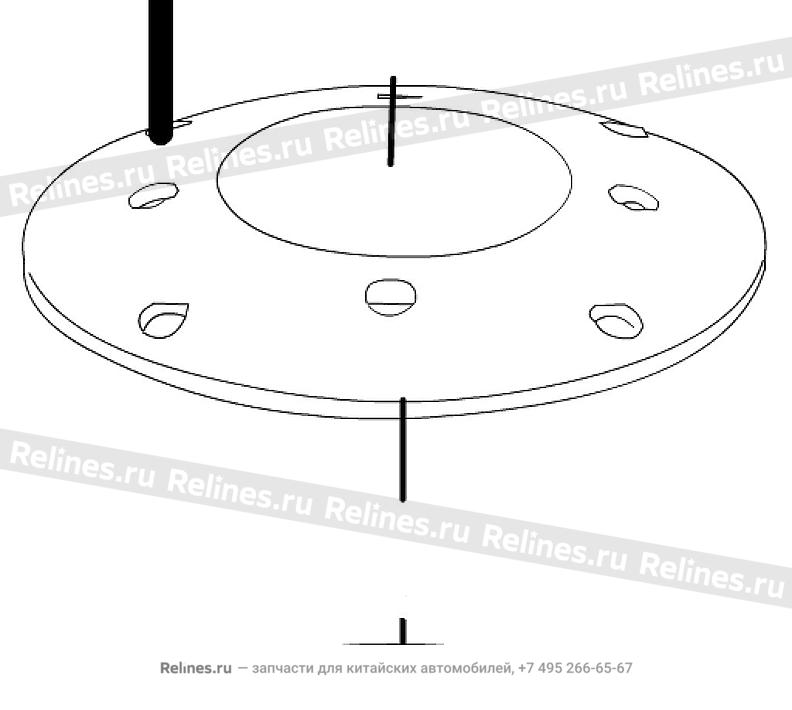 Thrust washer-planetry gear