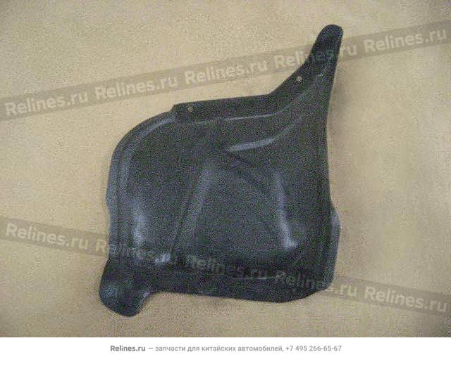 Fuel pipe guard plate assy