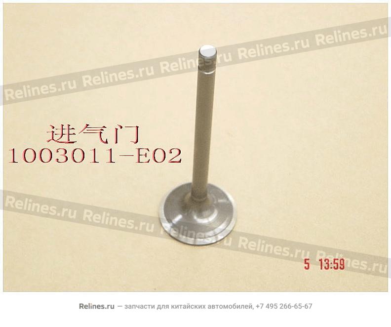 Intake valve