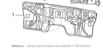 LWR FR Wall panel assy - 53011***88XB