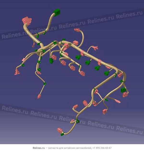 Wiring harness-engine - J68-4***80BB