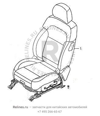 Assist driver seat assy - 690008***11BDE