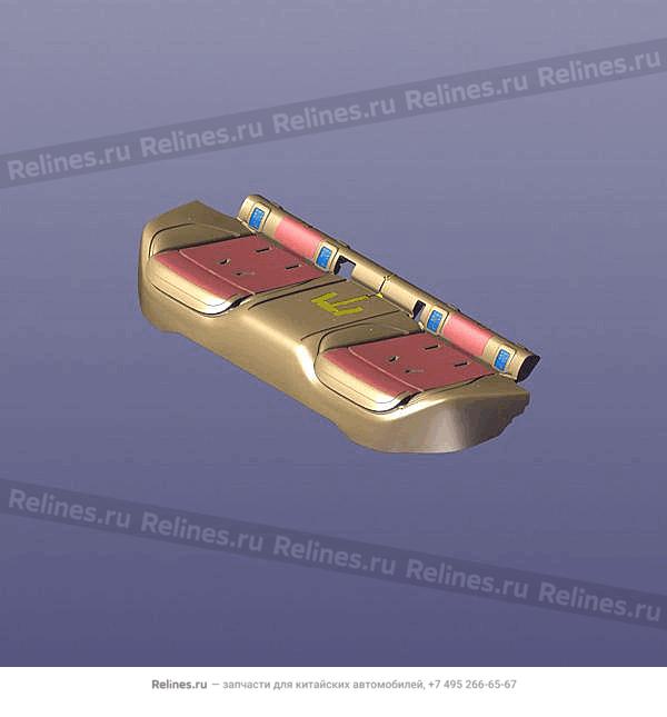 Подушка сиденья заднего левая M1E - 40200***AAABL