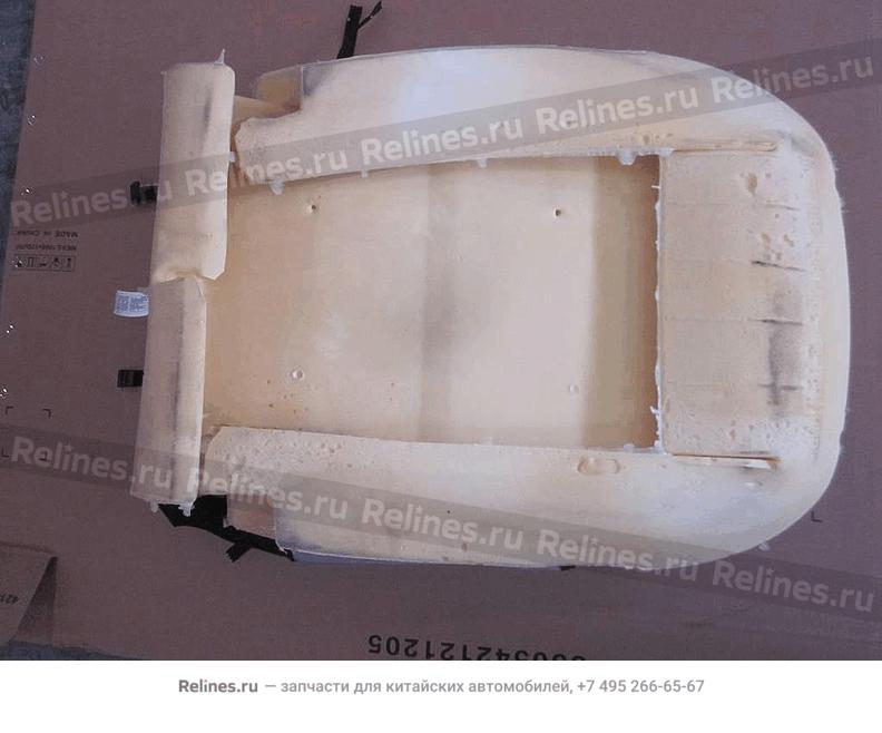 LF seat back foam and cover assy