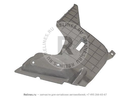 Подкрылок задний правый серый