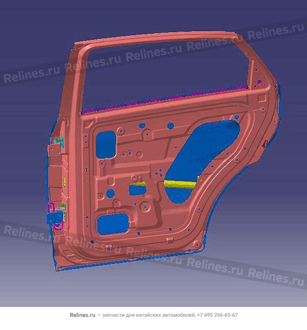 Дверь задняя правая