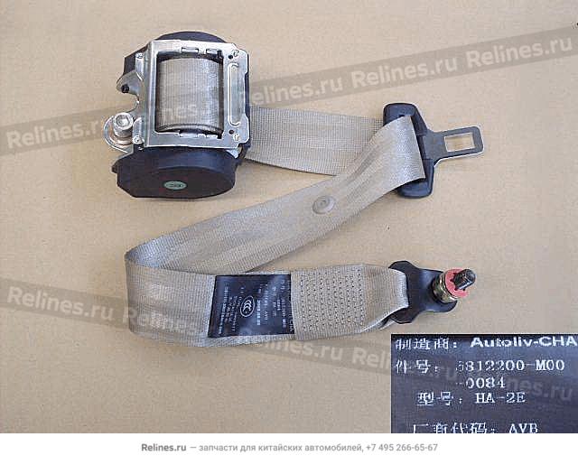 RR seat belt assy RH - 581220***0-0084