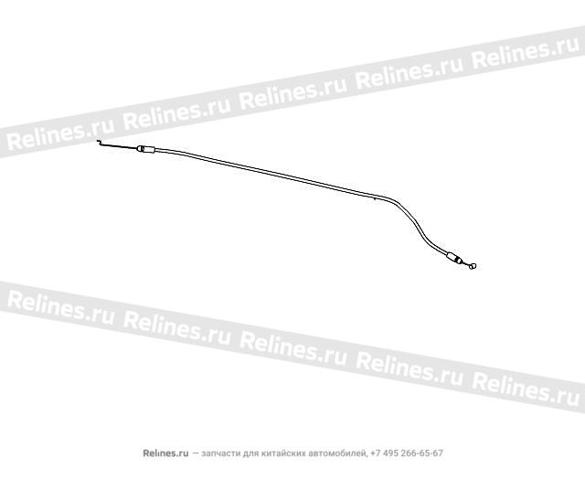 Rear door cable assy RH - 62052***00XA