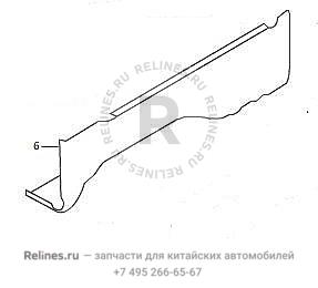 INR panel-cargo body LH