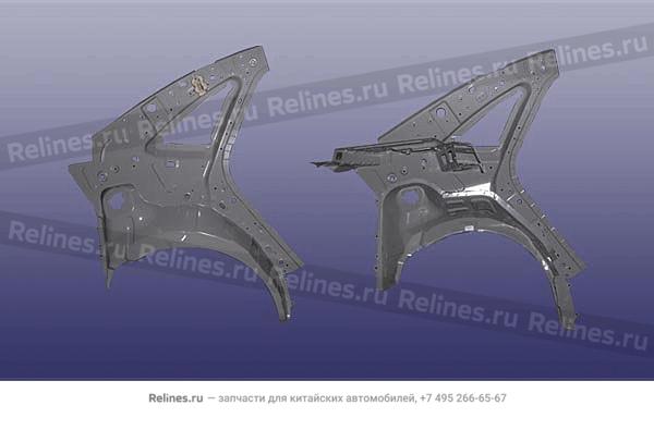 INR panel-pillar c RH - J42-8***40-DY