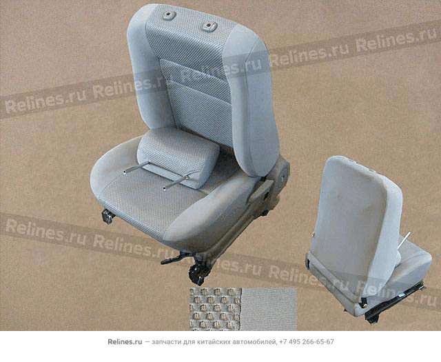 FR seat assy LH(cloth dark gray)