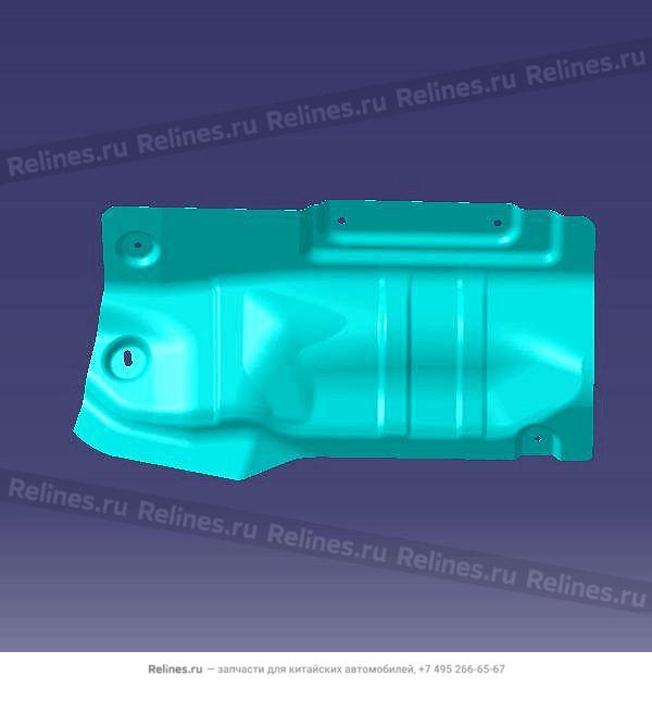 Теплозащитный экран глушителя II T15/J68/T19/T1A/T1C