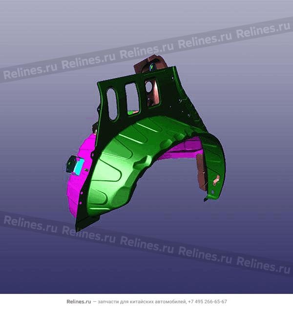 Колесная арка задняя правая T19C