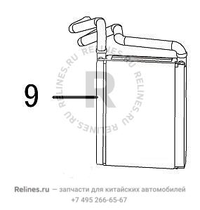 Heater core assy - 81016***56XA