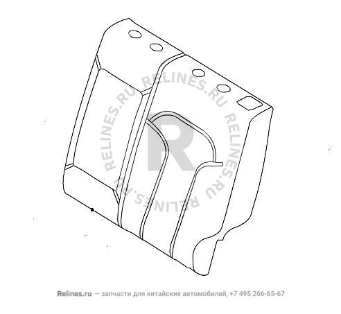 RR seat backrest cover assy - 70526***Z08AD