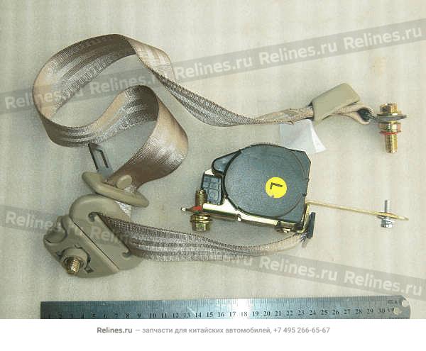 Front left safety belt retractor assy.