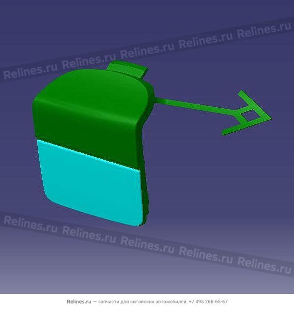 Заглушка заднего бампера - T15-***515