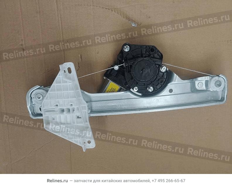 Трапеция стеклоподъемника задней левой двери в сборе с мотором - 508***100