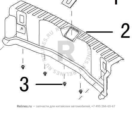 Guard plate assy tail door