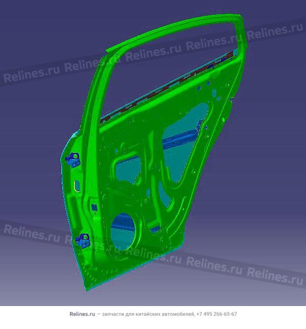 RR door-rh - J60-6***20-DY