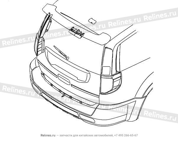 Cover height adj handle - 412320***0BA84