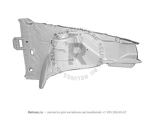 Брызговик лонжерона передний левый