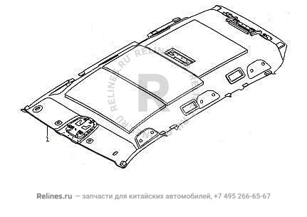 INR trim panel assy roof - 570210***08BDF