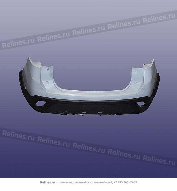 Задний бампер без отв. под камеру и парктроник