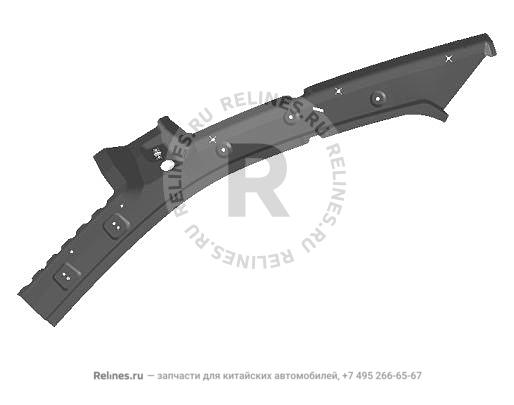 Панель кузова верхняя левая внутр. метал.