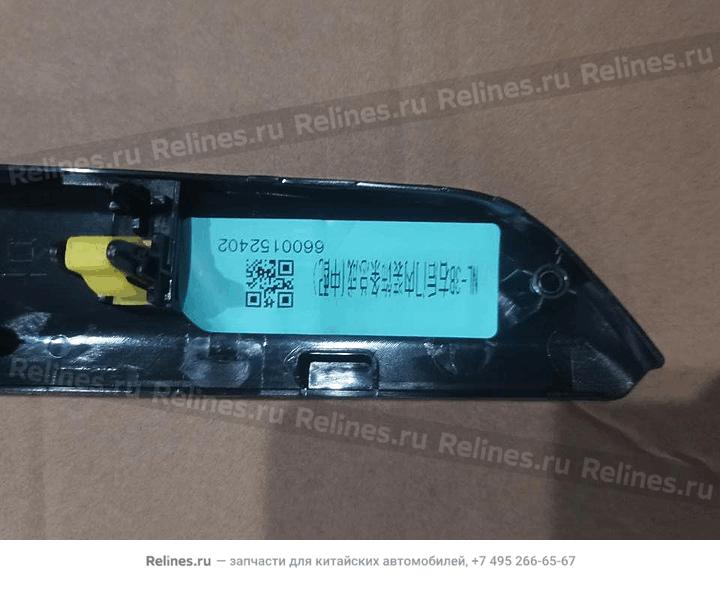 Strip assy-rr door trim RH