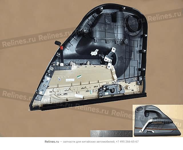 Обивка двери задней левая - 620210***36A86