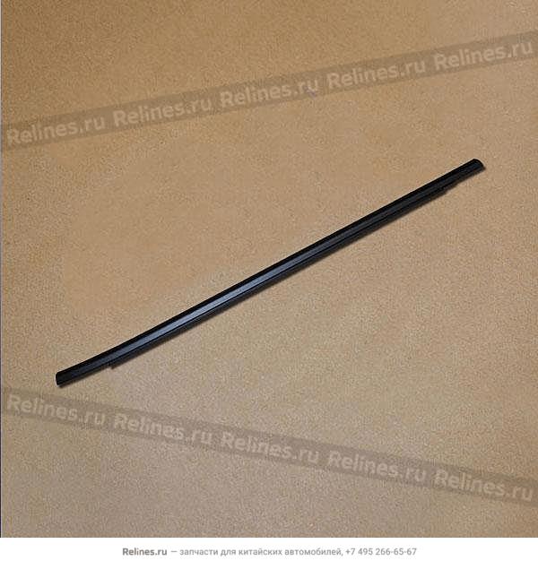 RR door otr beltline weatherstrip RH