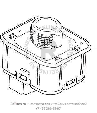 Блок регулировки зеркалами заднего вида - 37821***Z1DB
