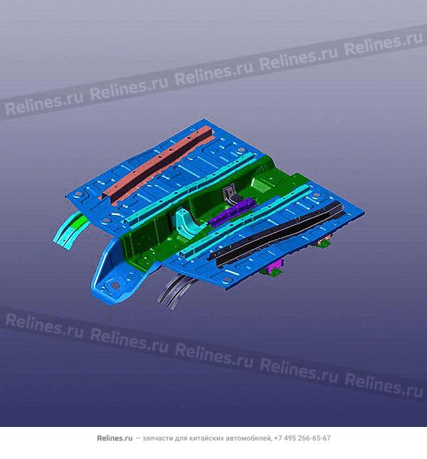 Центральная часть пола T1D/T18/T1C - 50100***AADYJ