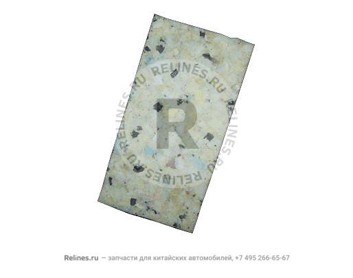 Absorber gasket-roof