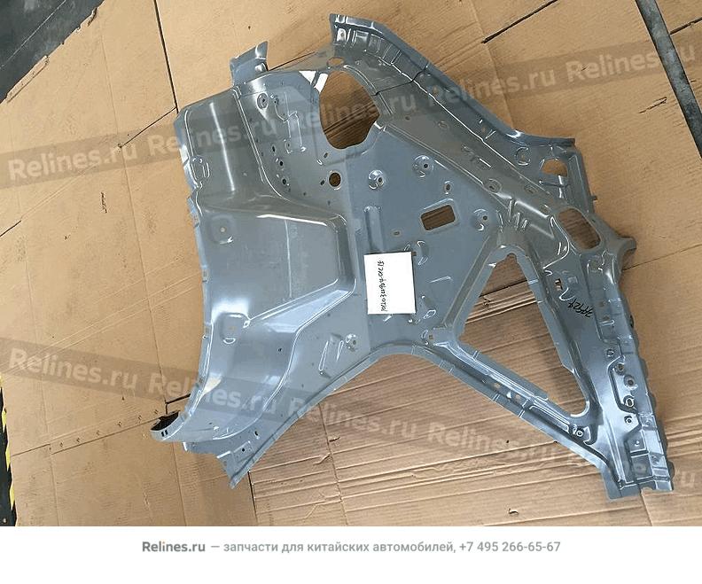 Wheel arch cover assy-rr RH