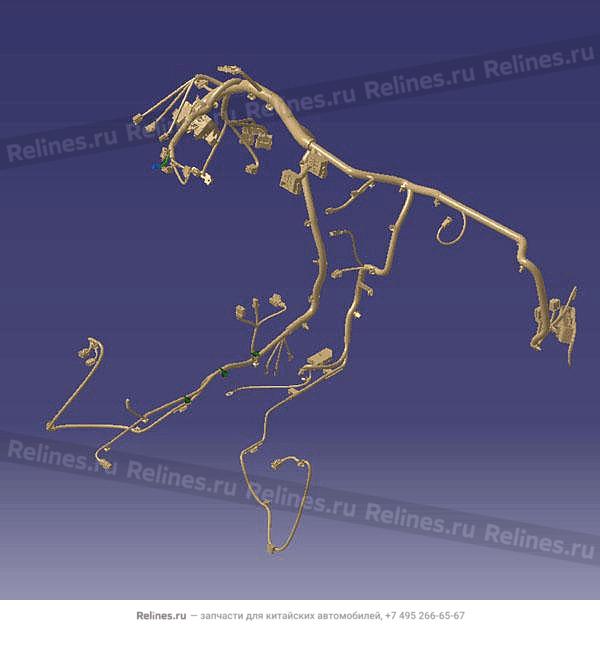 Wiring harness-instrument - 8060***3AA