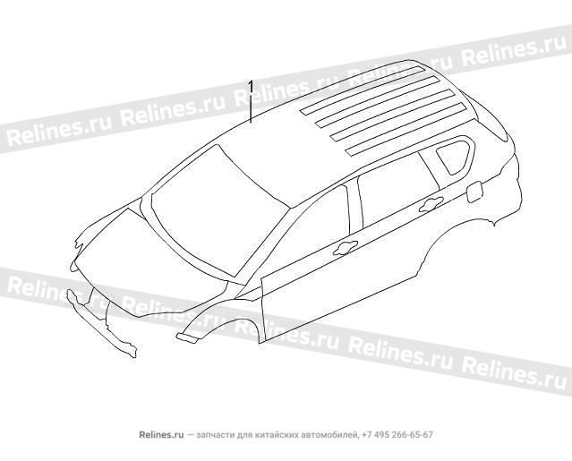 Body assembly - 50000***Z20A