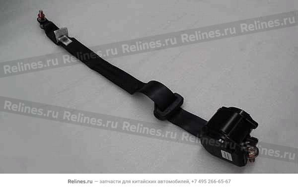 Safety belt assy - RR seat RH