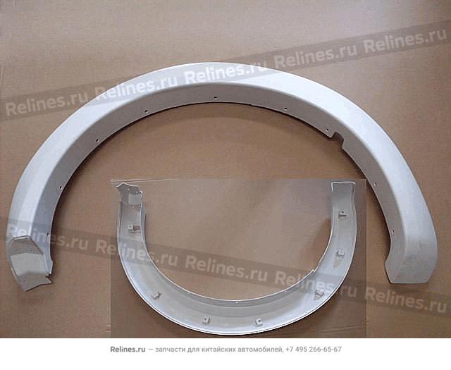 Trim strip-rr wheel arch RH