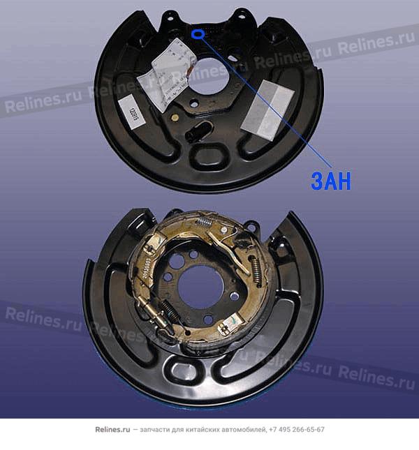 RR brake-rh - A21-3***20AC